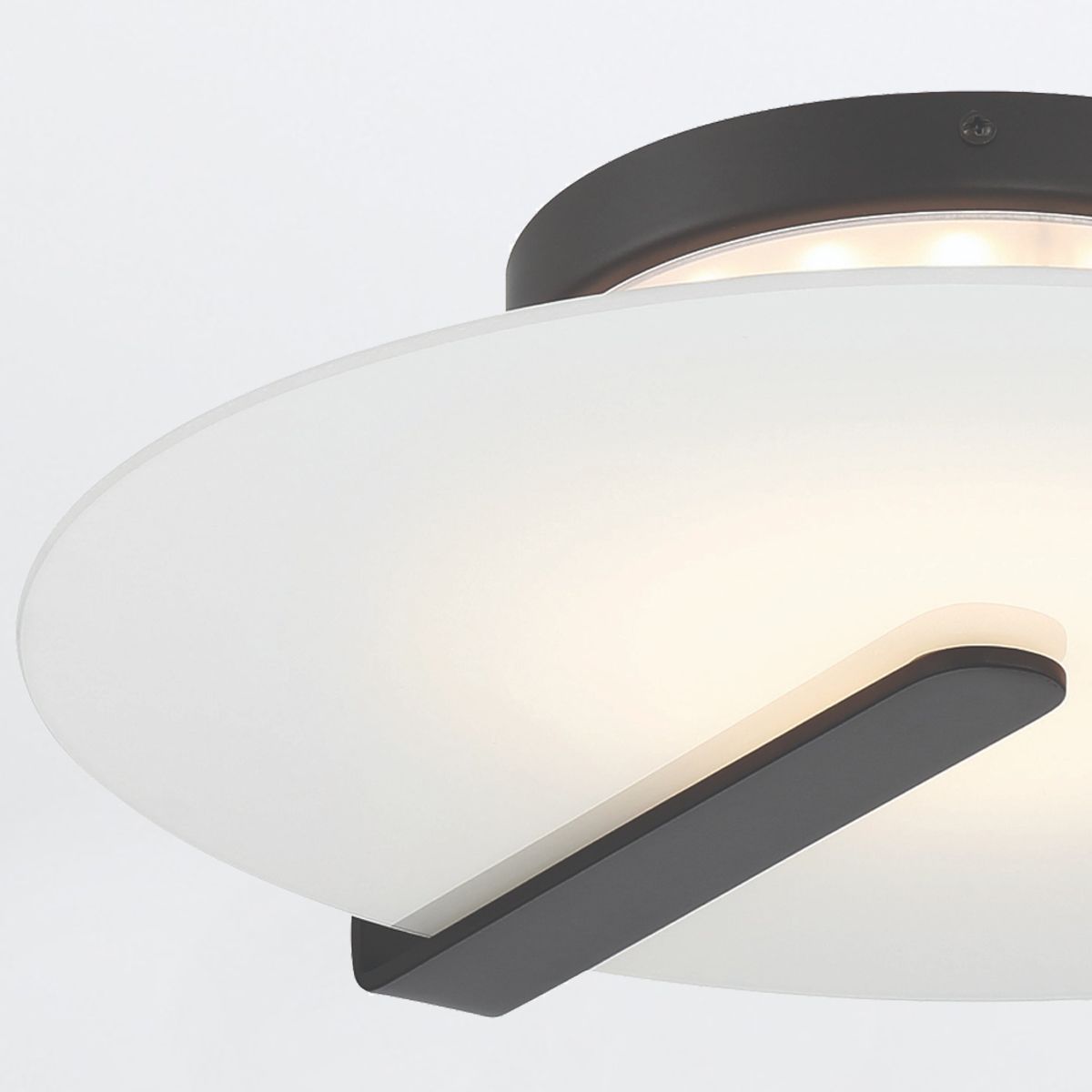 Quintiesse Nuvola Medium Ceiling / Wall Light - Matte Black