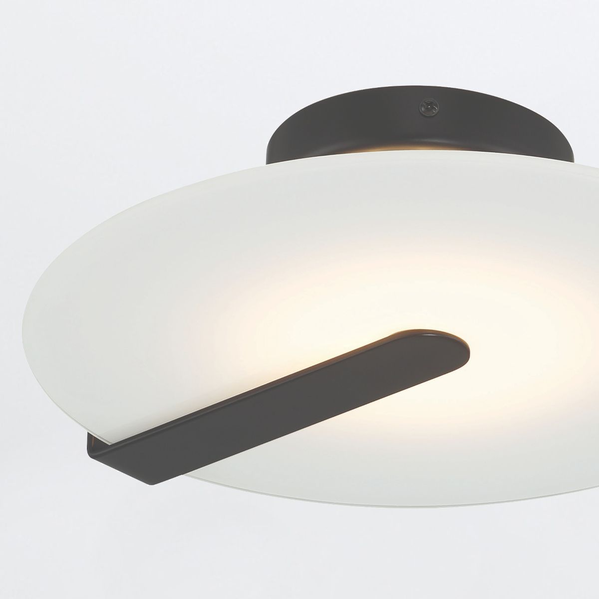 Quintiesse Nuvola Small Ceiling / Wall Light - Matte Black