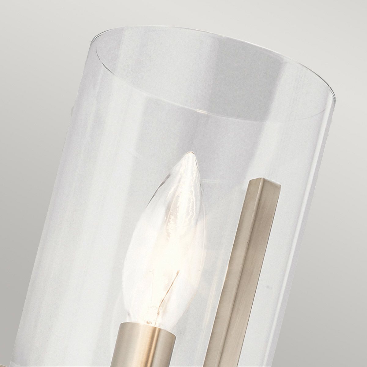Quintiesse Nye Single Wall Light - Classic Pewter