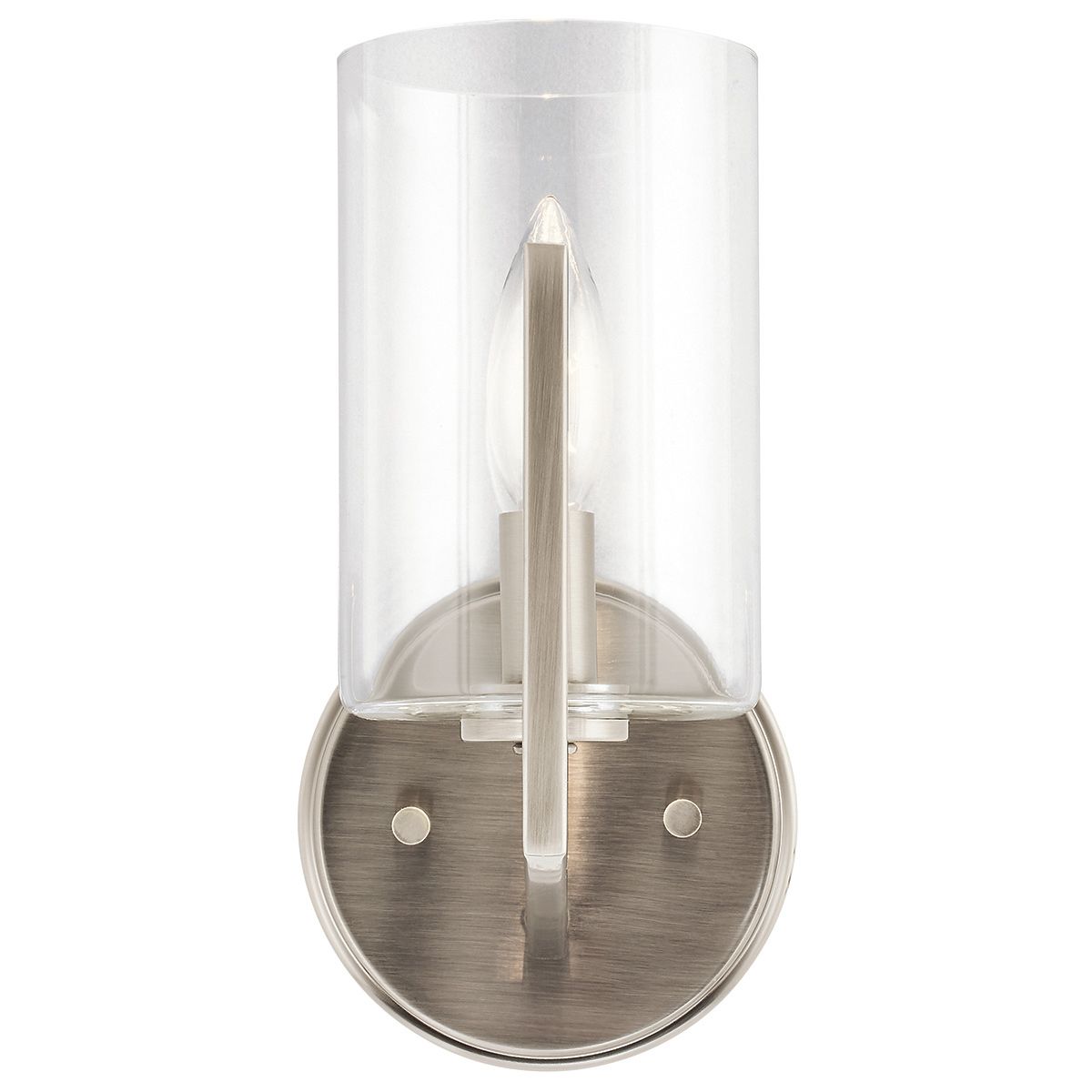 Quintiesse Nye Single Wall Light - Classic Pewter