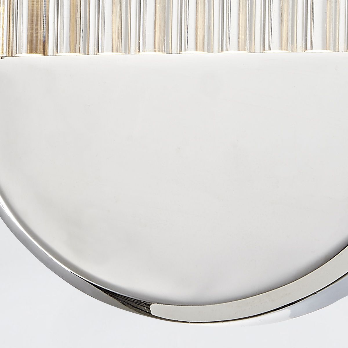 Quintiesse Palais Medium LED Wall Light - Polished Nickel