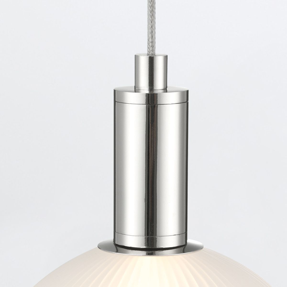 Quintiesse Palmas 1 Light Mini Pendant - Polished Nickel