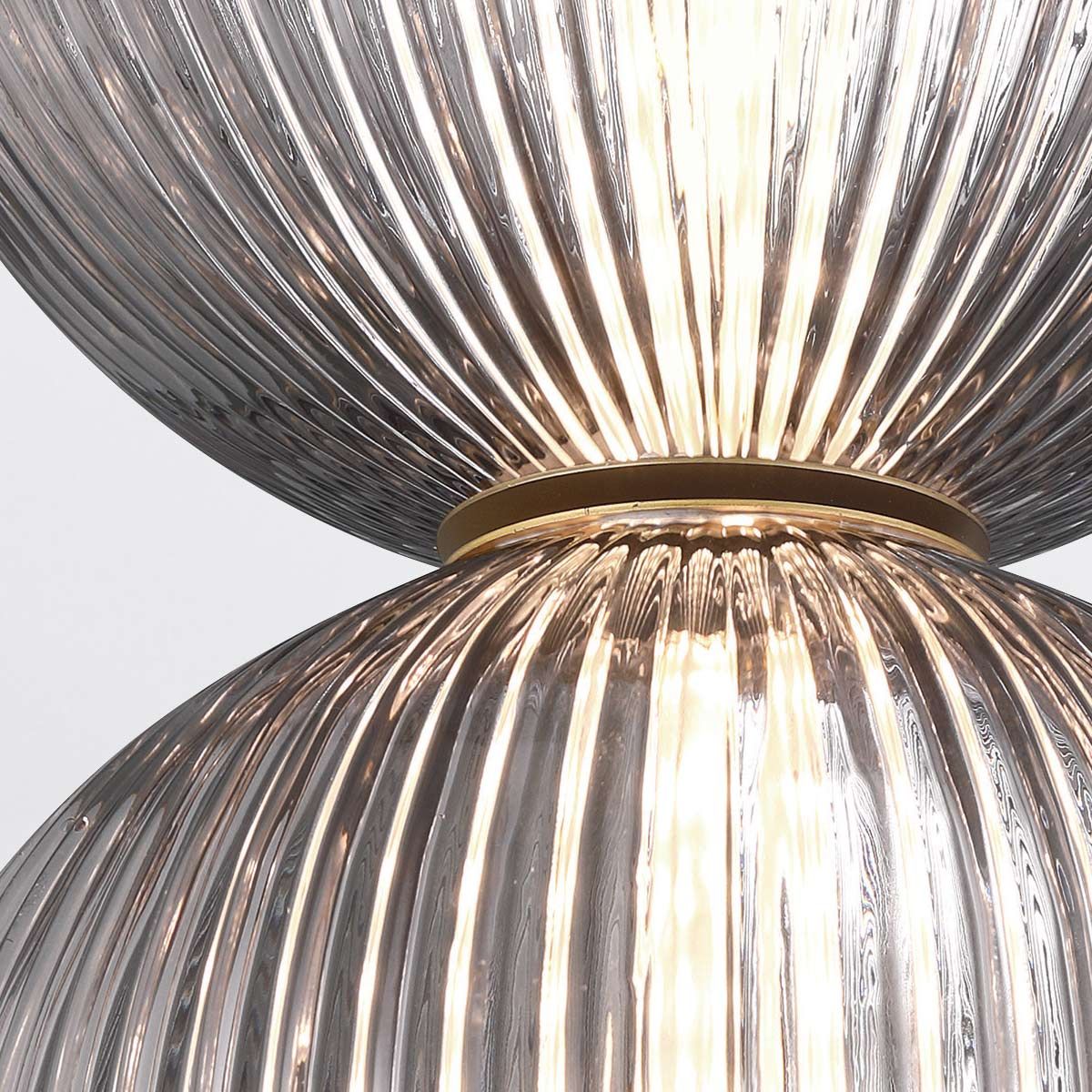 Quintiesse Palmas 2 Light Mini Pendant - Gold