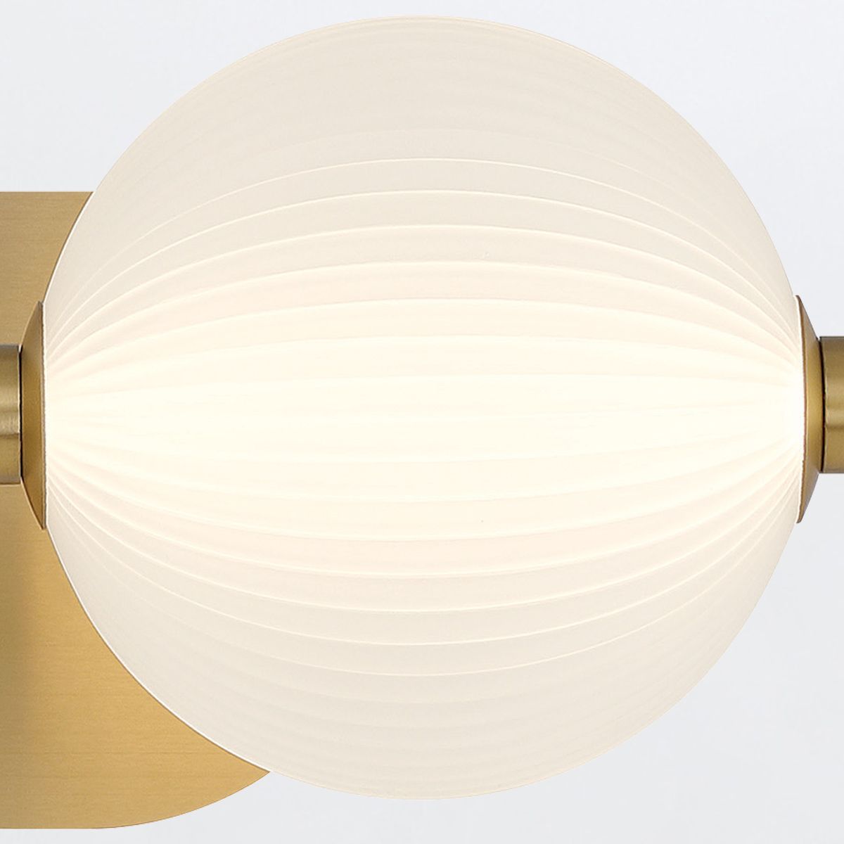 Quintiesse Palmas 2 Light Wall Light - Gold