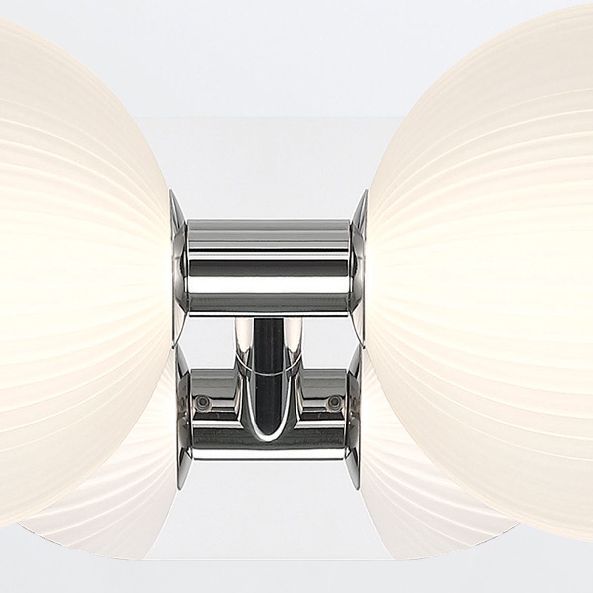 Quintiesse Palmas 2 Light Wall Light - Polished Nickel