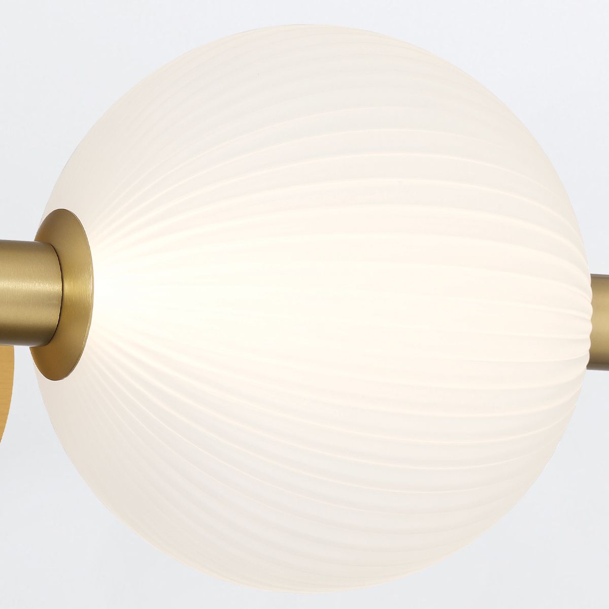 Quintiesse Palmas 3 Light Wall Light - Gold