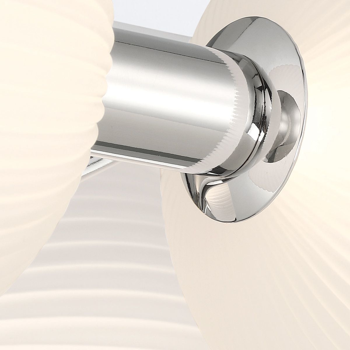 Quintiesse Palmas 3 Light Wall Light - Polished Nickel