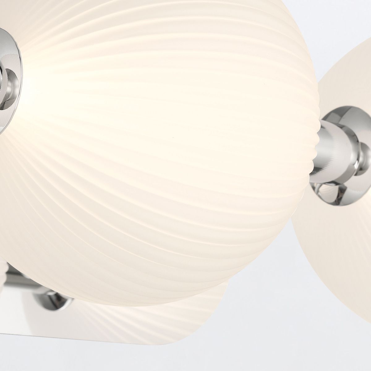 Quintiesse Palmas 3 Light Wall Light - Polished Nickel