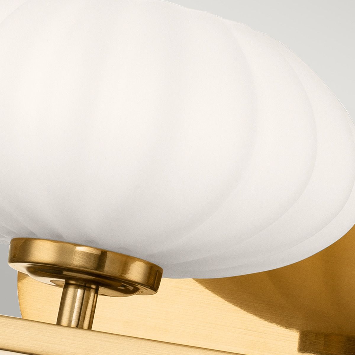 Quintiesse Pim 3 Light Bathroom Wall Light - Fox Gold