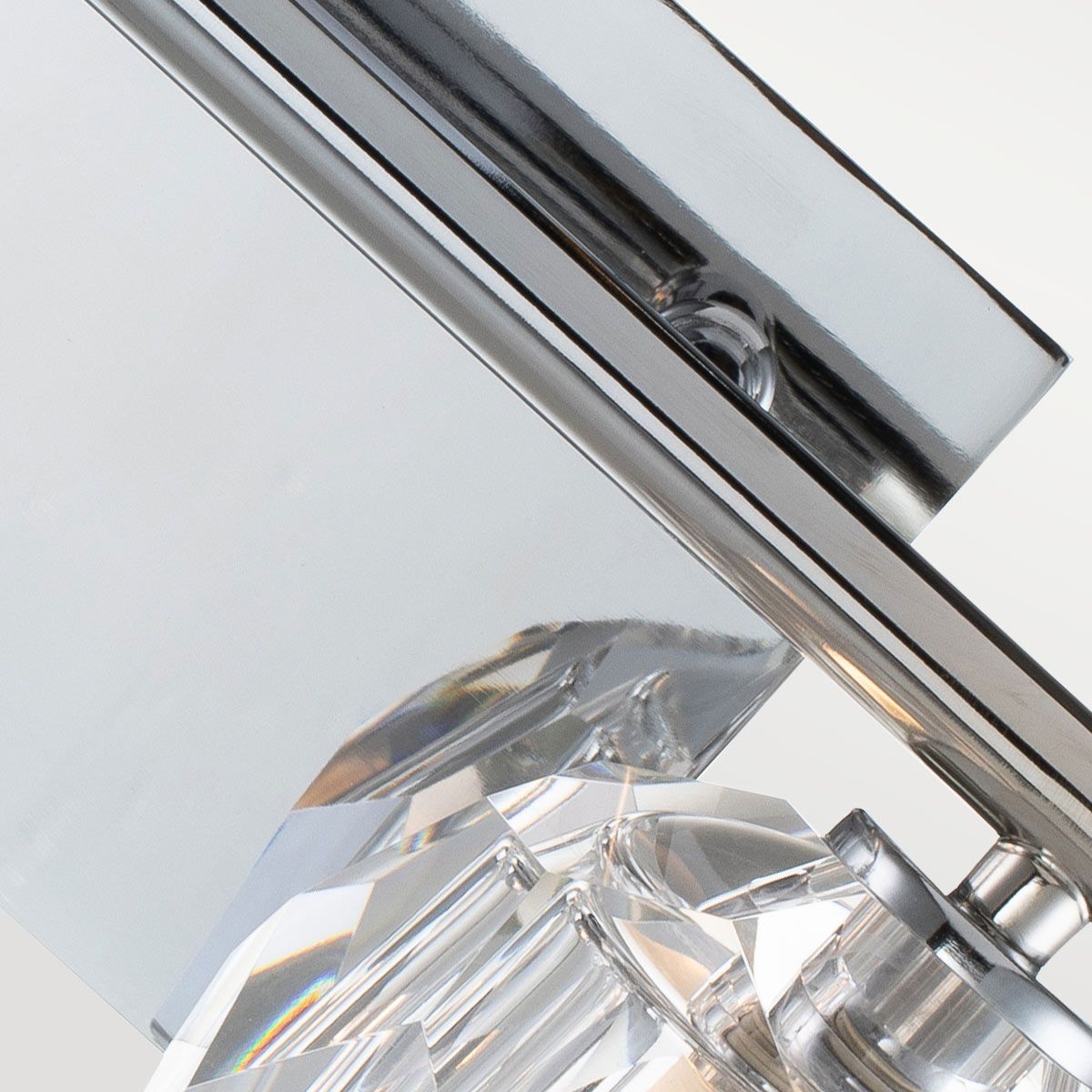 Quintiesse Regalia 2 Light Bathroom Wall Light - Polished Chrome