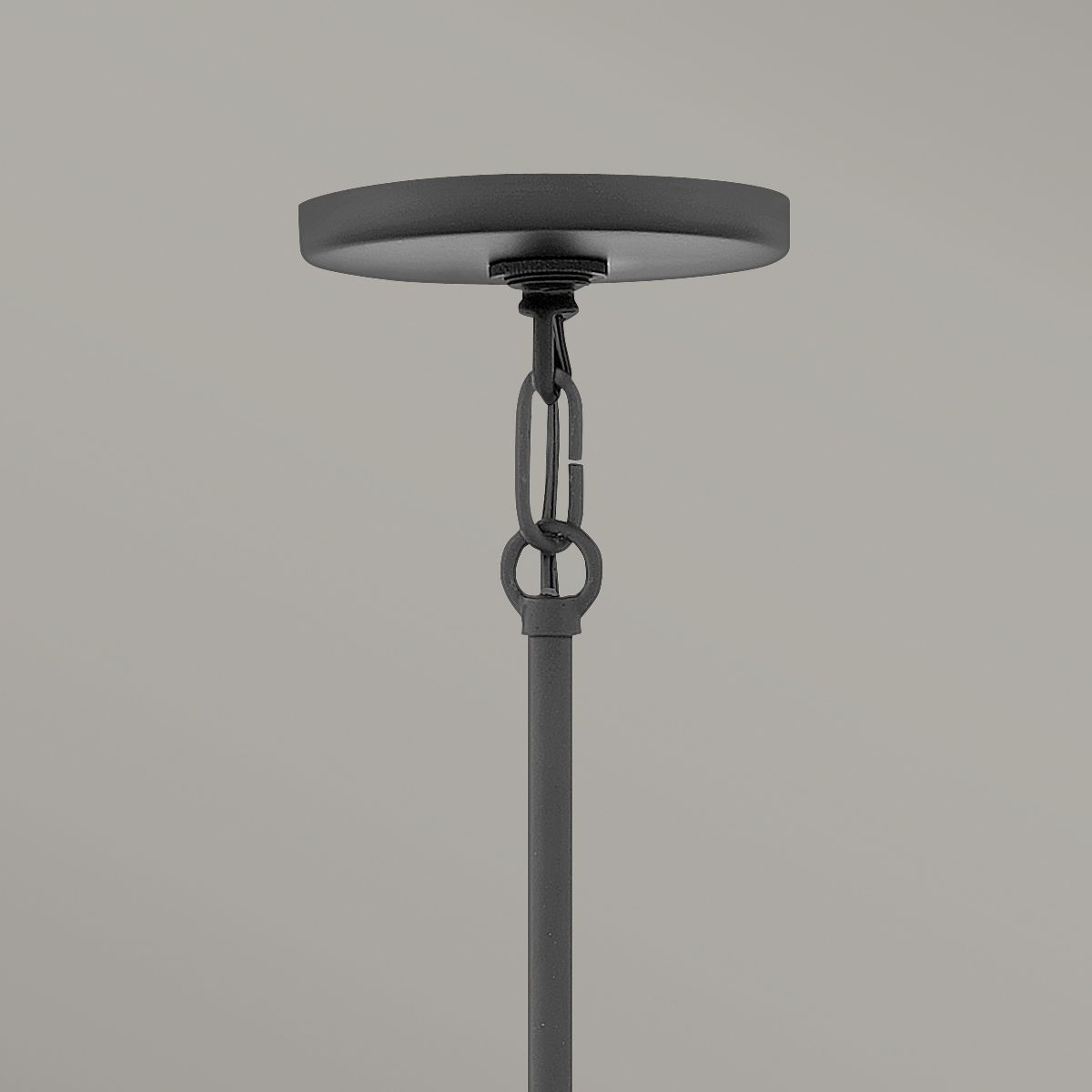 Quintiesse Ren 5 Light Chandelier - Black & Gold