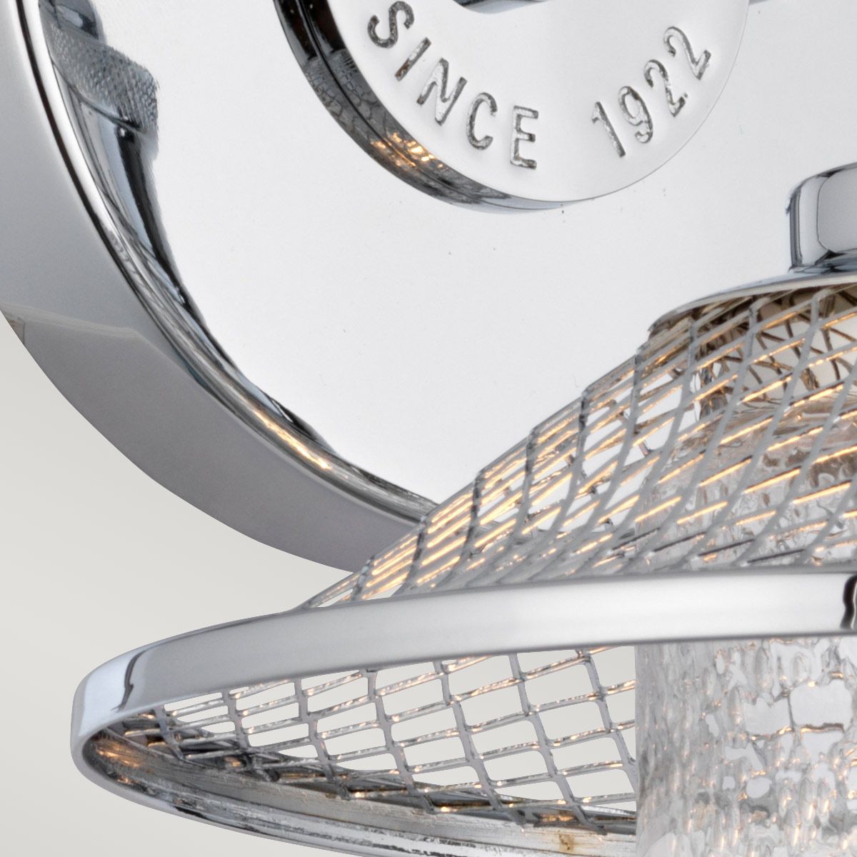 Quintiesse Rigby Single Bathroom Wall Light - Polished Chrome