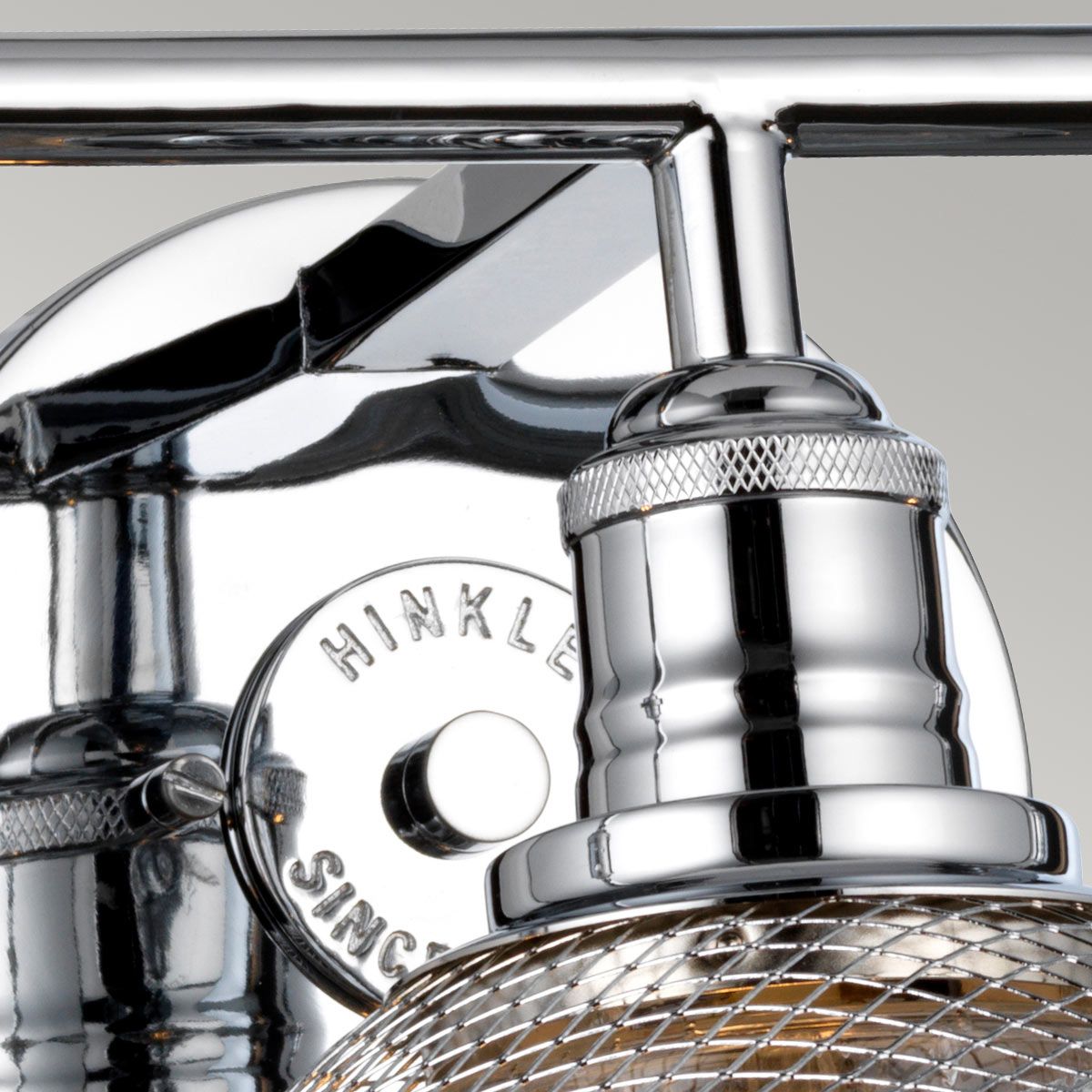 Quintiesse Rigby 3 Light Bathroom Wall Light - Polished Chrome