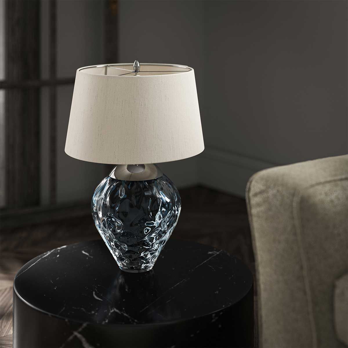 Quintiesse Samara Table Lamp - Light Blue