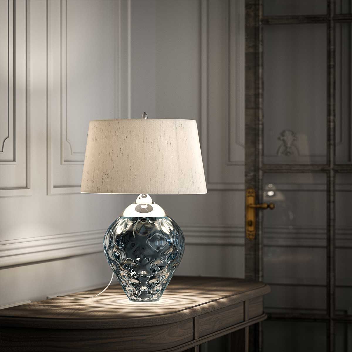 Quintiesse Samara Table Lamp - Light Blue