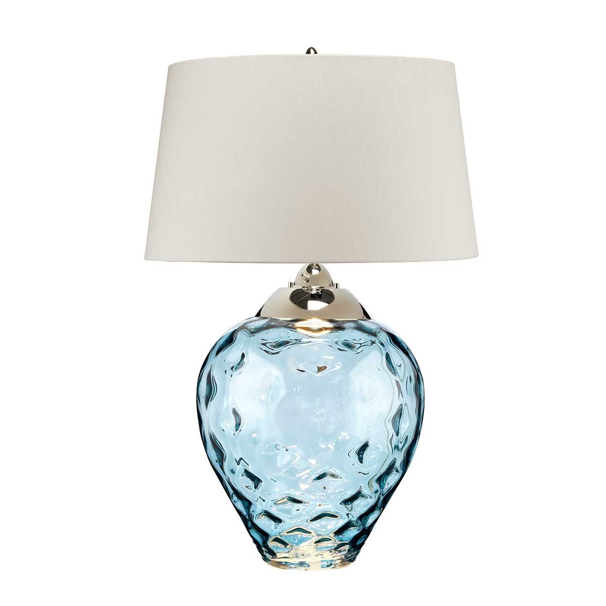 Quintiesse Samara Large Table Lamp - Light Blue