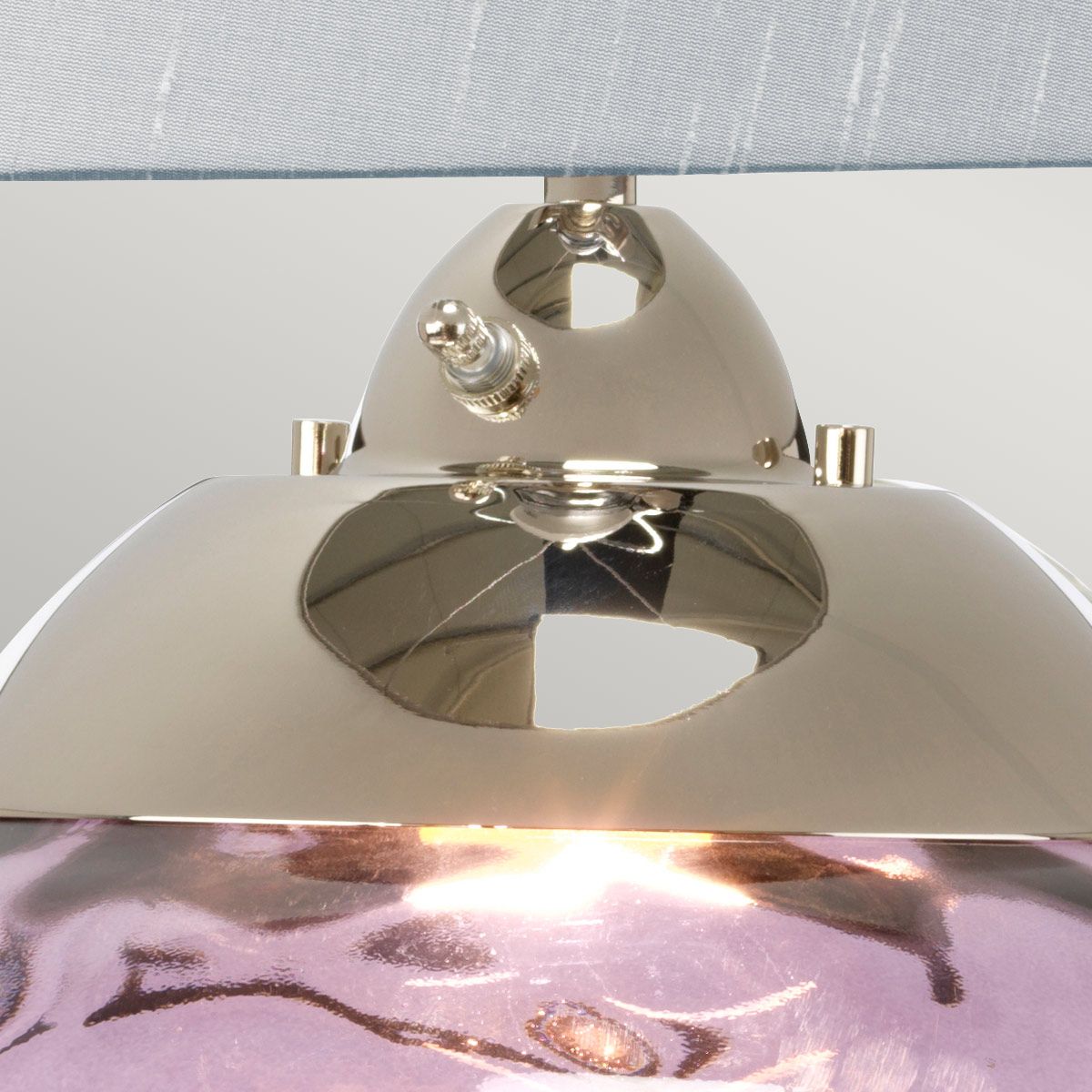 Quintiesse Samara Large Table Lamp - Plum