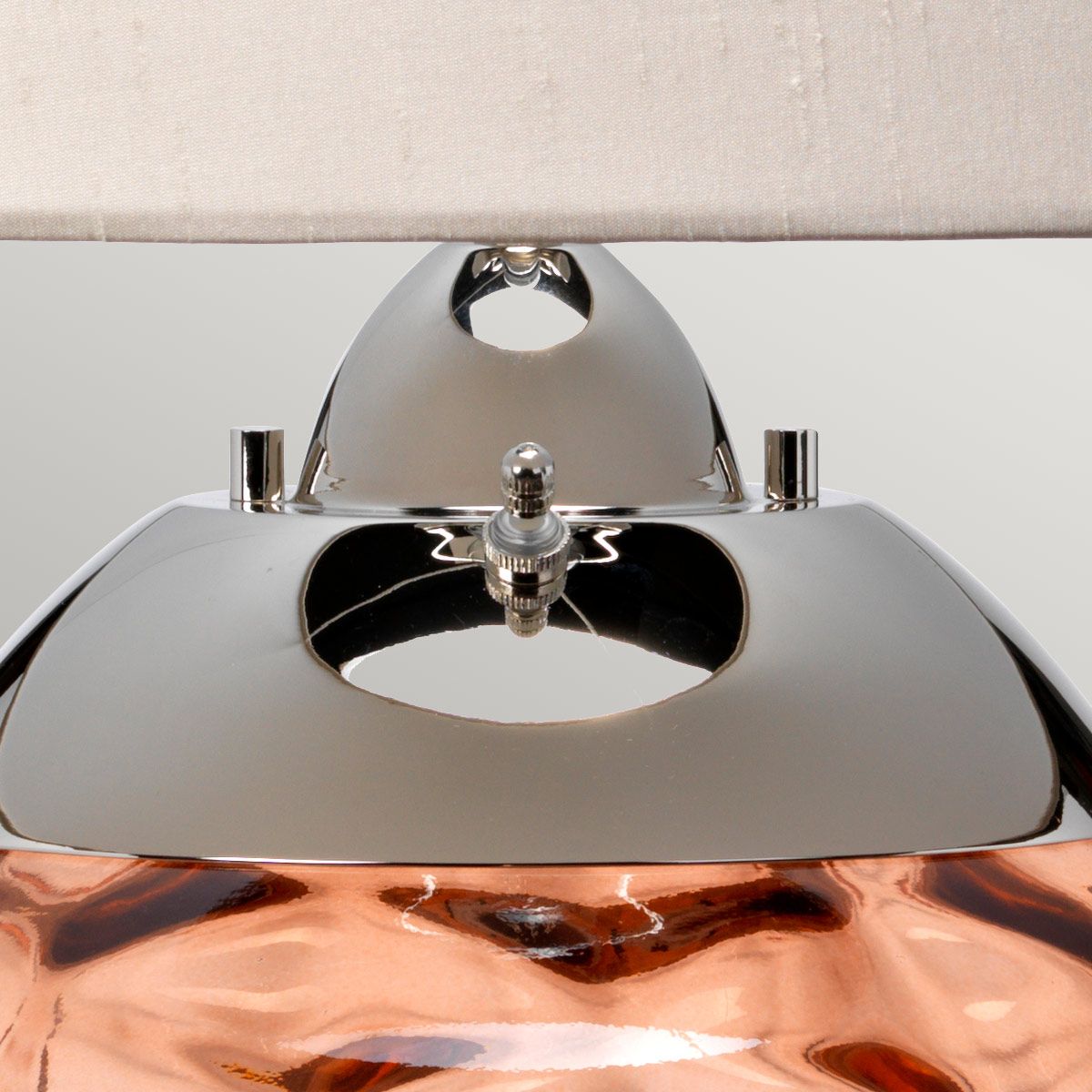 Quintiesse Samara Table Lamp - Salmon