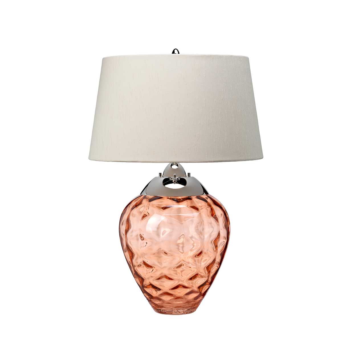 Quintiesse Samara Table Lamp - Salmon