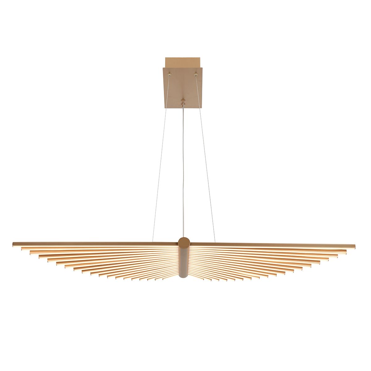 Quintiesse Seraph Chandelier - Matte Gold