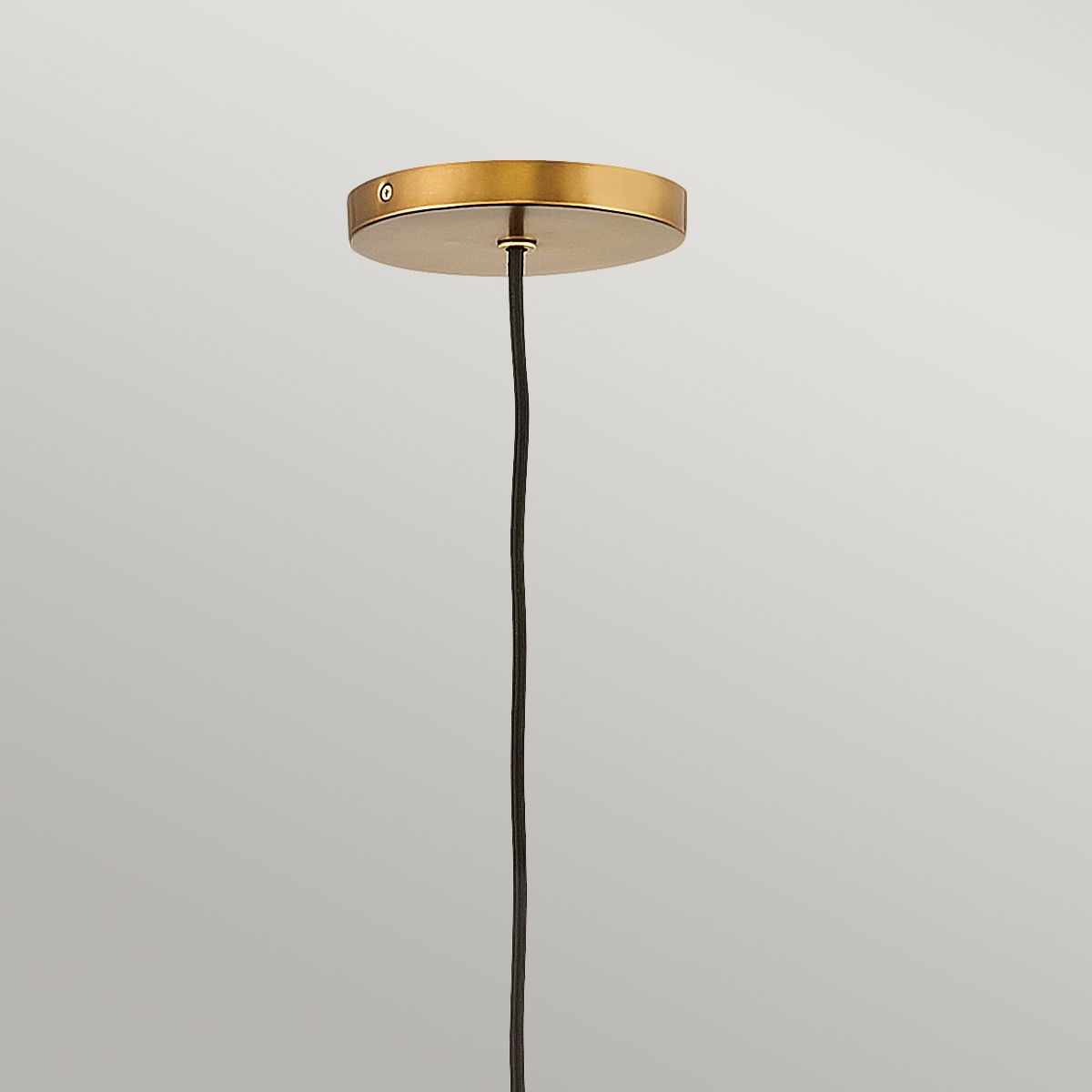 Quintiesse Skye Single Pendant - Heritage Brass