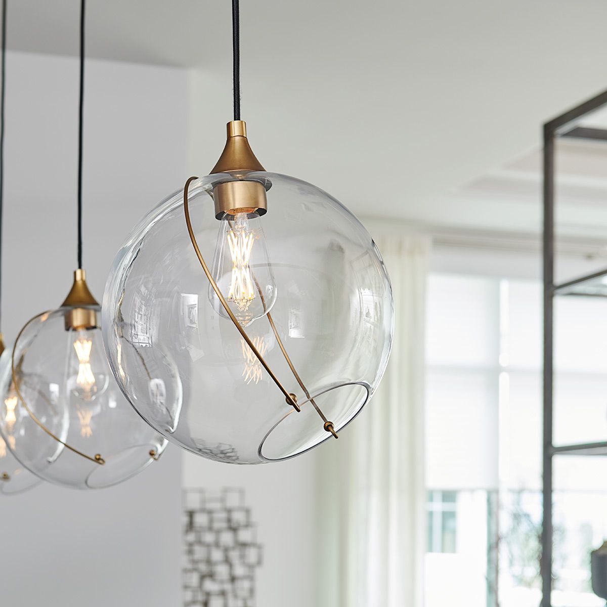 Quintiesse Skye Single Pendant - Heritage Brass