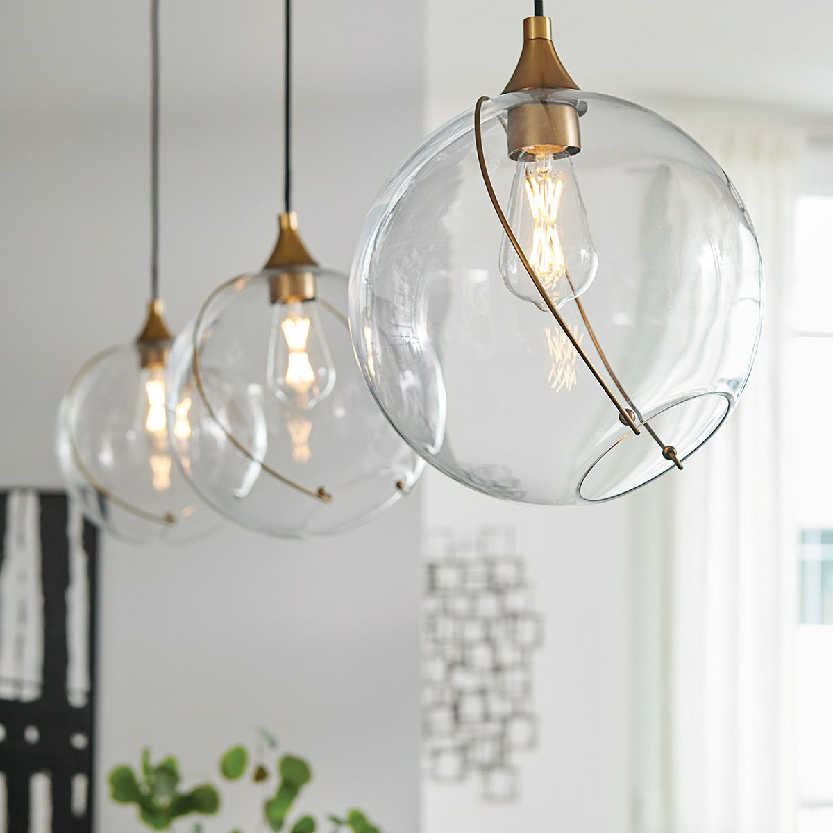 Quintiesse Skye Single Pendant - Heritage Brass