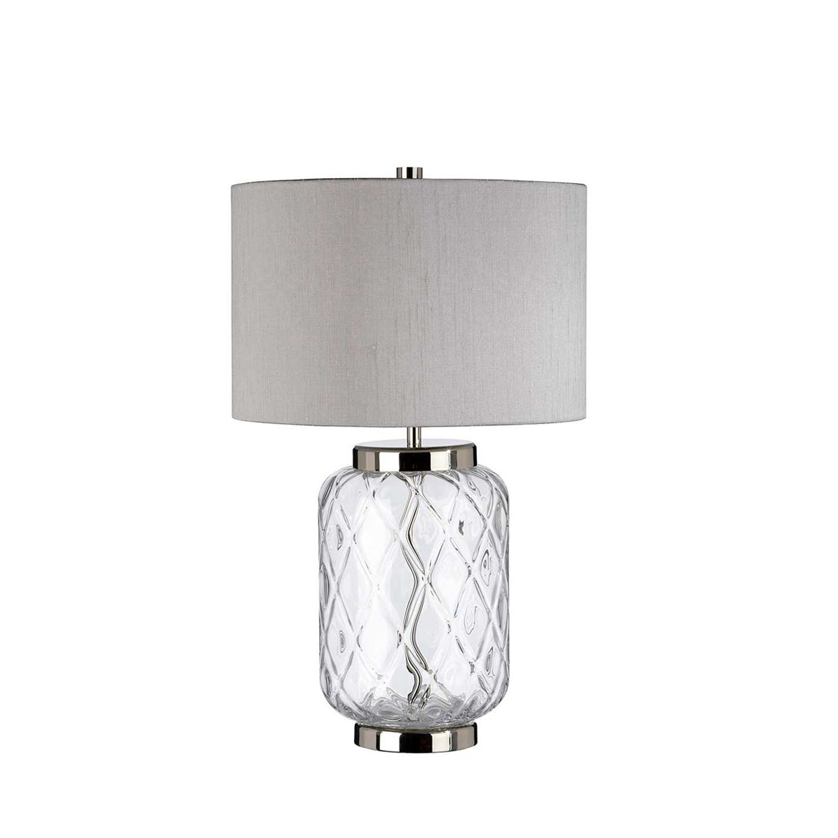 Quintiesse Sola Single Table Lamp - Titanium Shade
