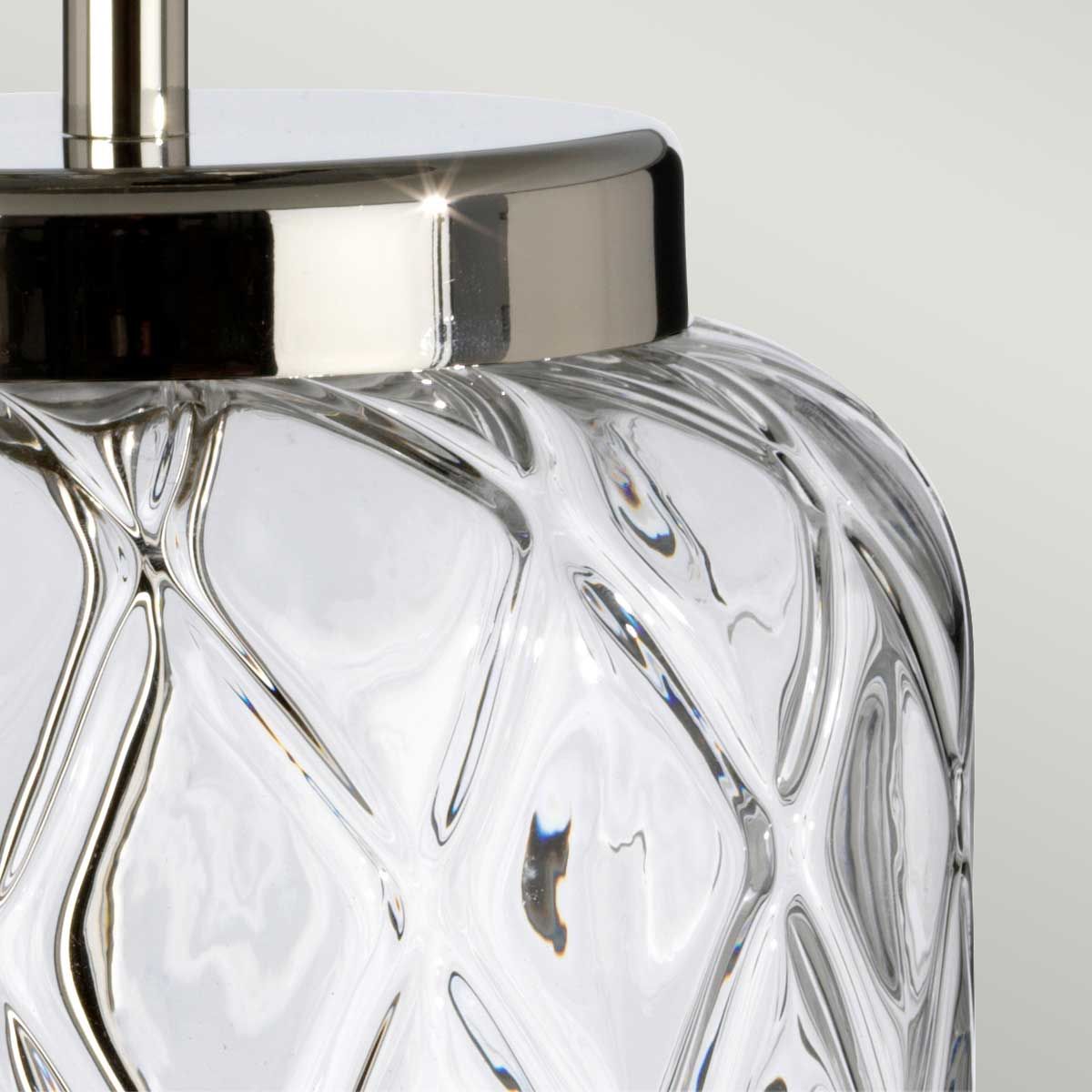 Quintiesse Sola Single Table Lamp - Titanium Shade