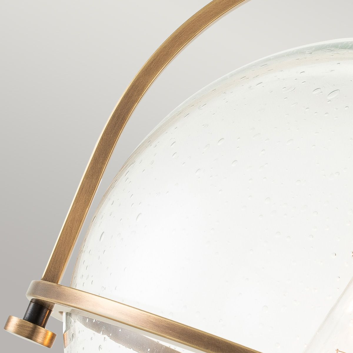 Quintiesse Somerset Single Flush Fitting - Clear - Heritage Brass