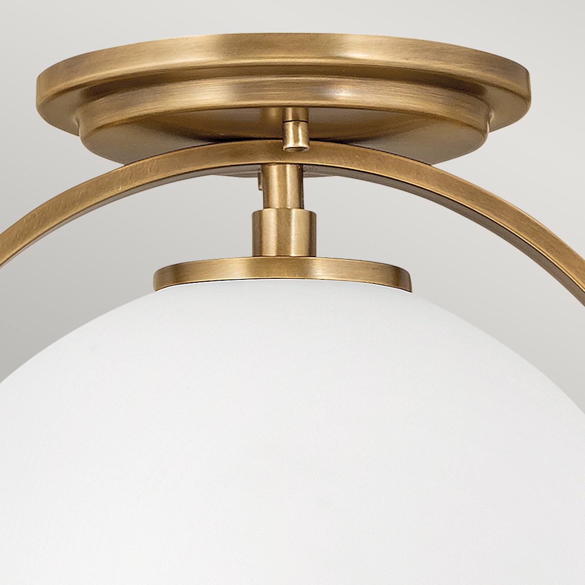 Quintiesse Somerset Single Flush Fitting - Opal - Heritage Brass
