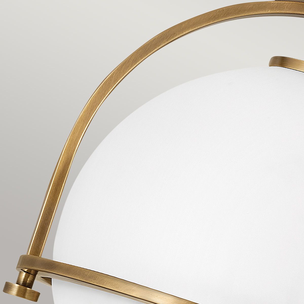 Quintiesse Somerset Single Flush Fitting - Opal - Heritage Brass
