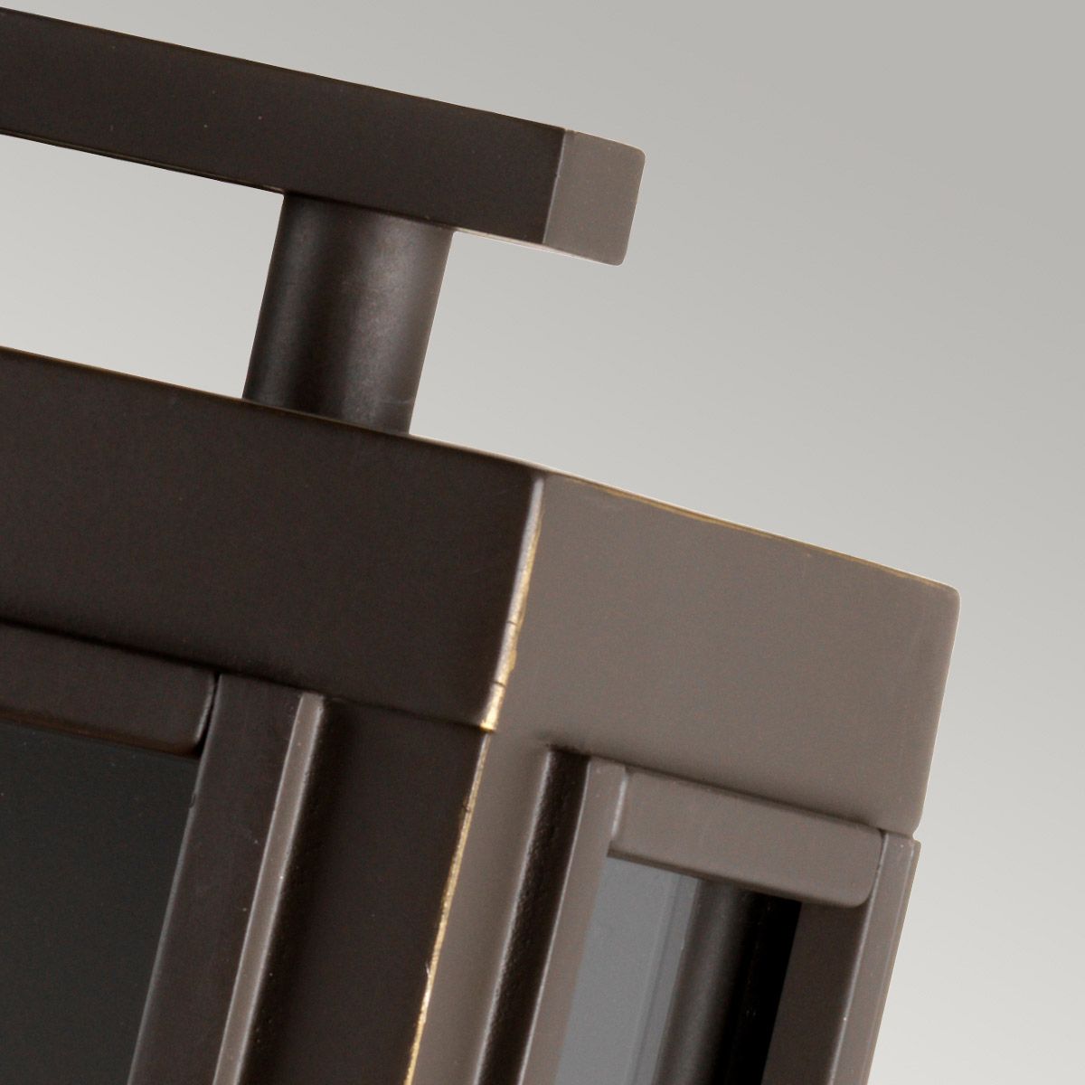 Quintiesse Sutcliffe Single Wall Lantern - Oil Rubbed Bronze & Copper