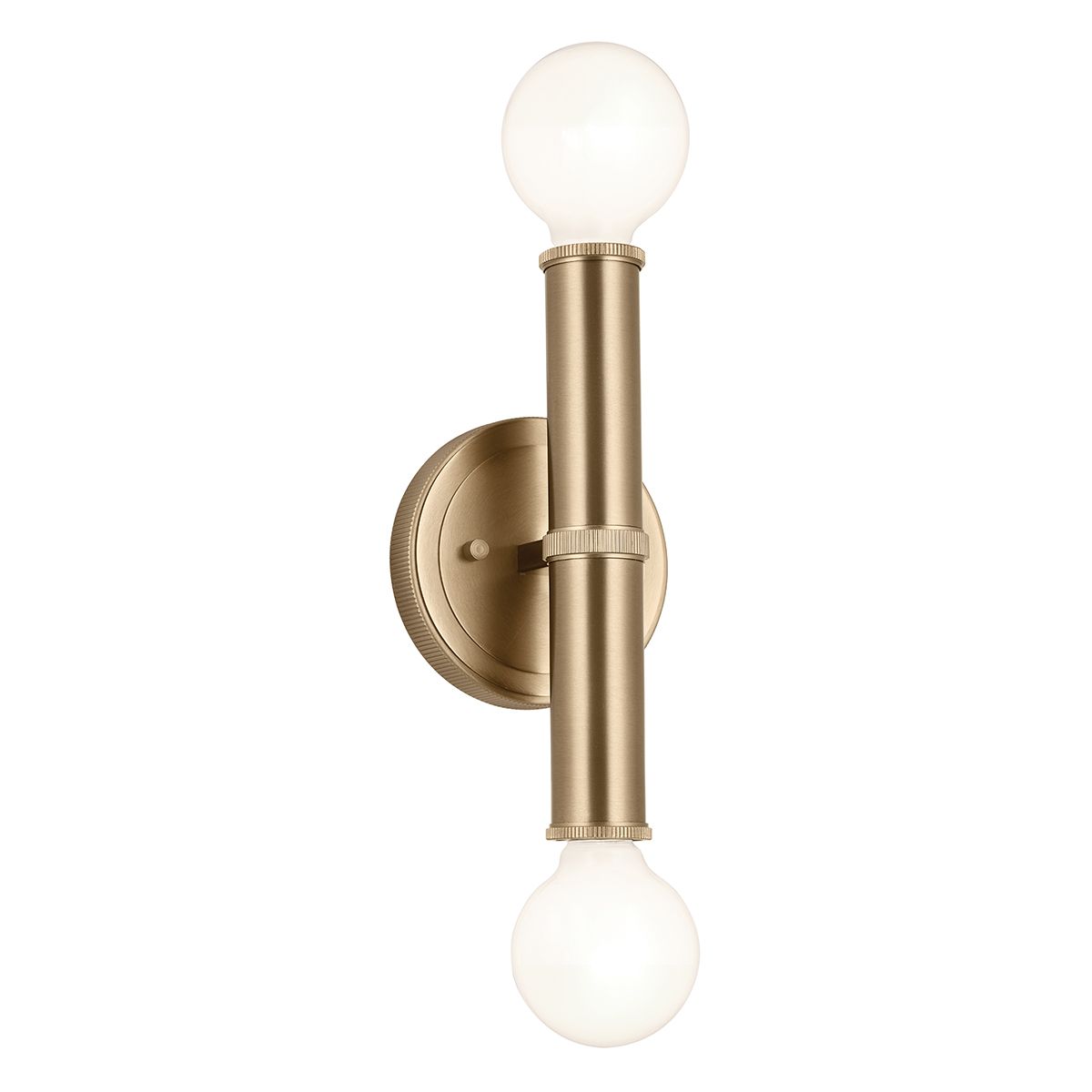 Quintiesse Torche 2 Light Wall Light - Champagne Bronze