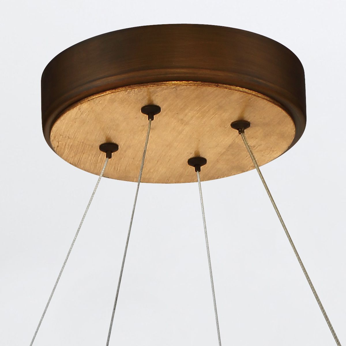Quintiesse Vaughan Chandelier Medium - Bronze & Gold