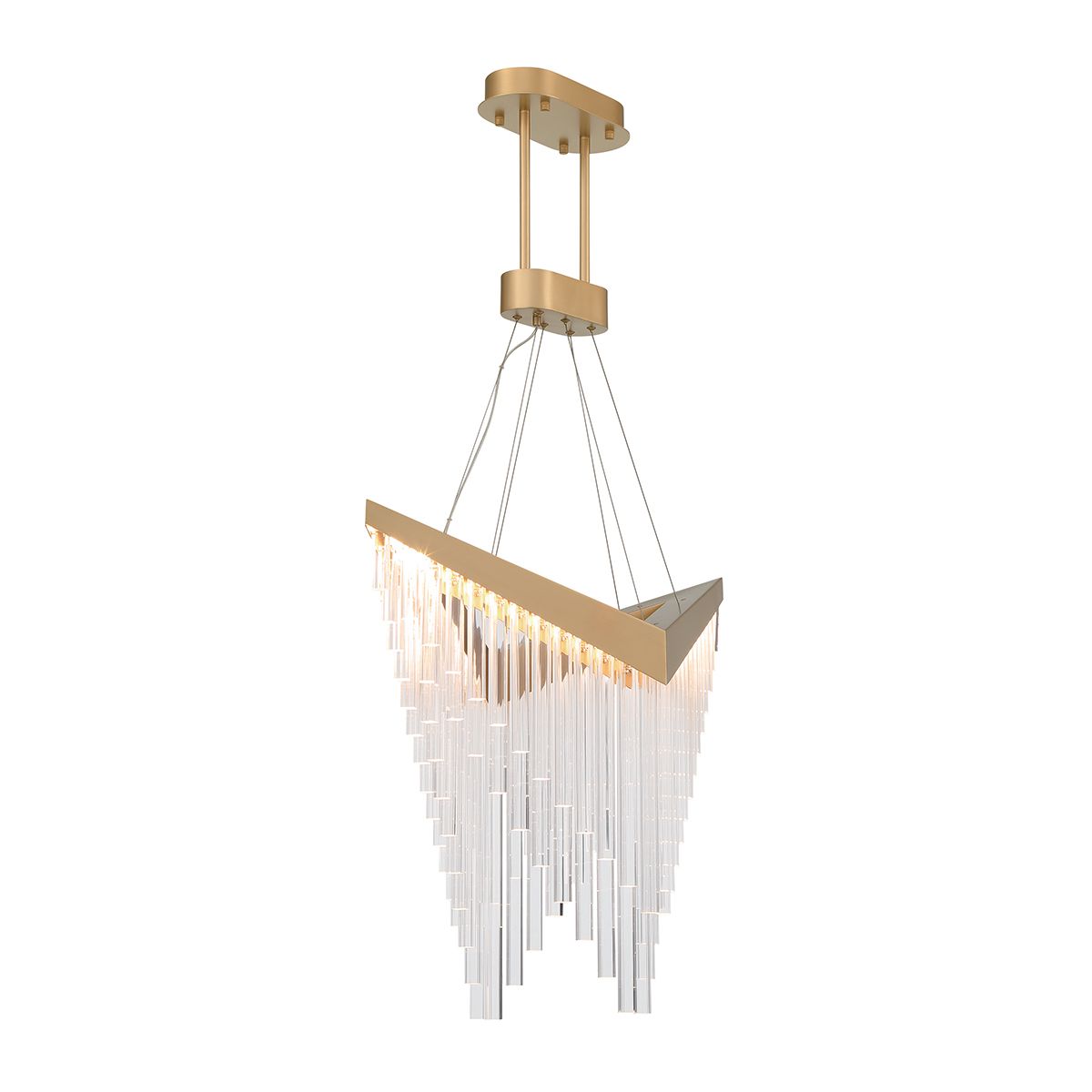 Quintiesse Vivien Chandelier - Matte Gold