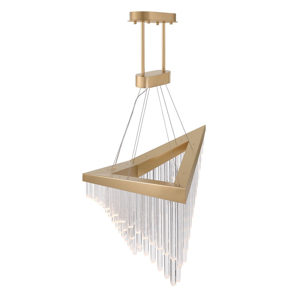 Quintiesse Vivien Chandelier - Matte Gold