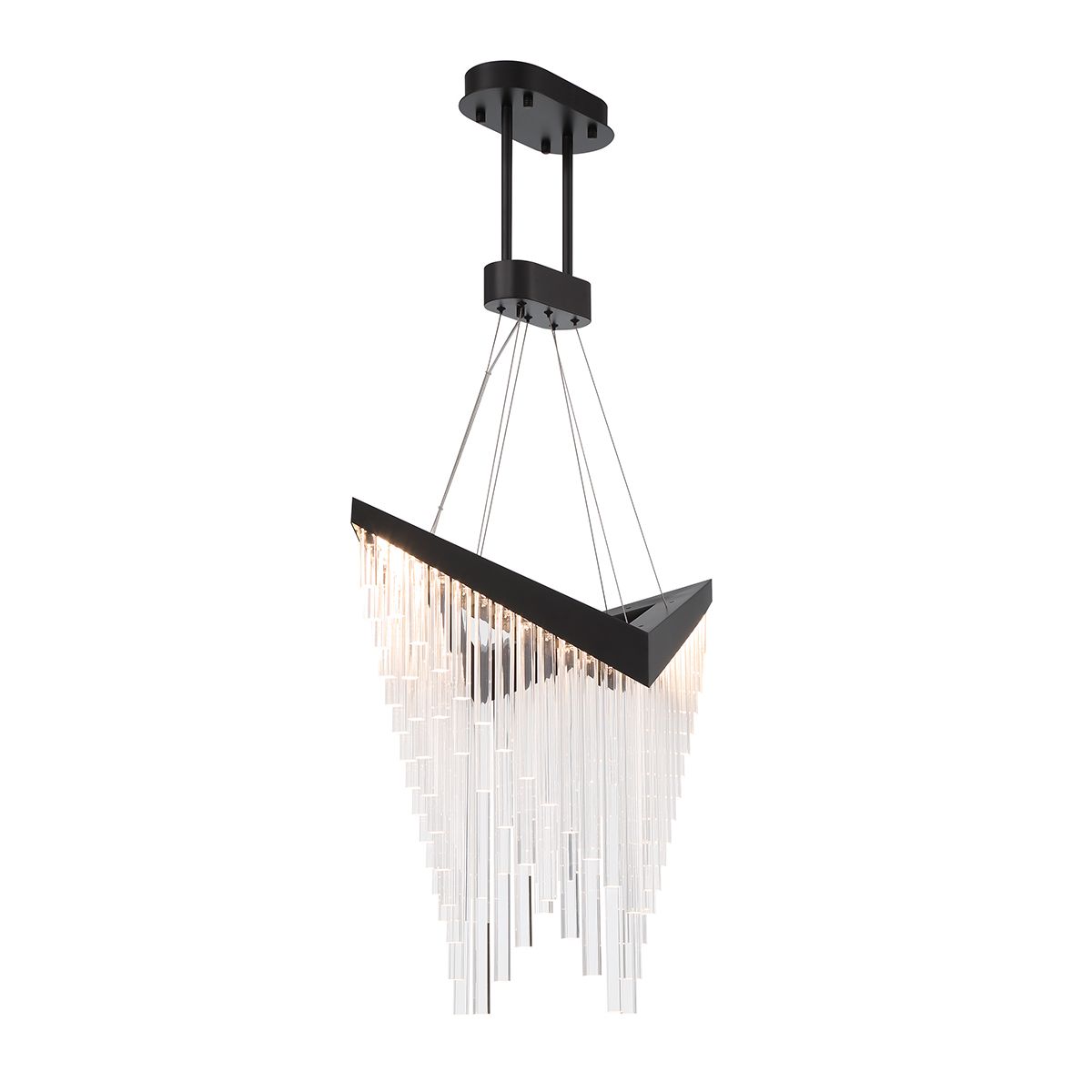 Quintiesse Vivien Chandelier - Matte Black