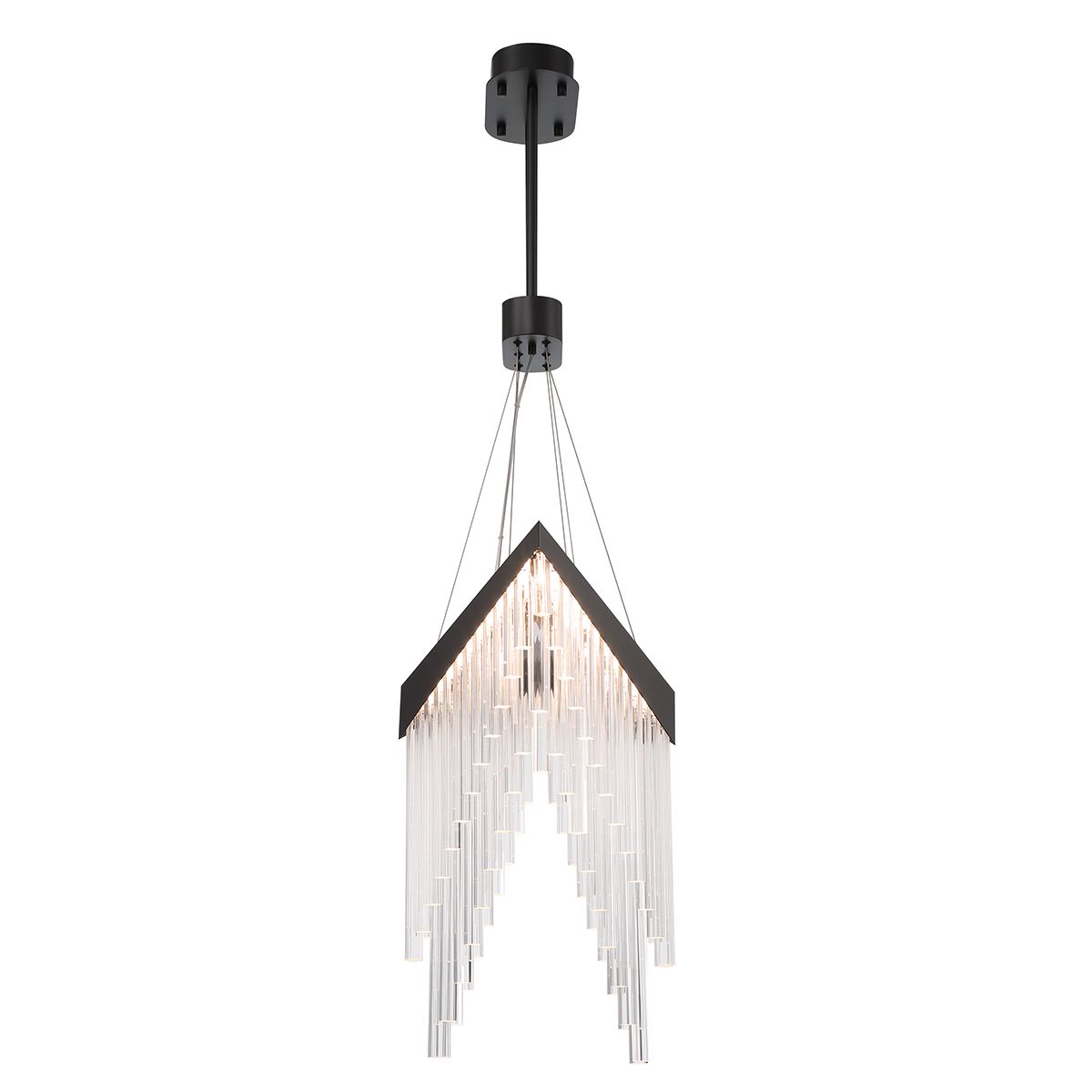 Quintiesse Vivien Chandelier - Matte Black