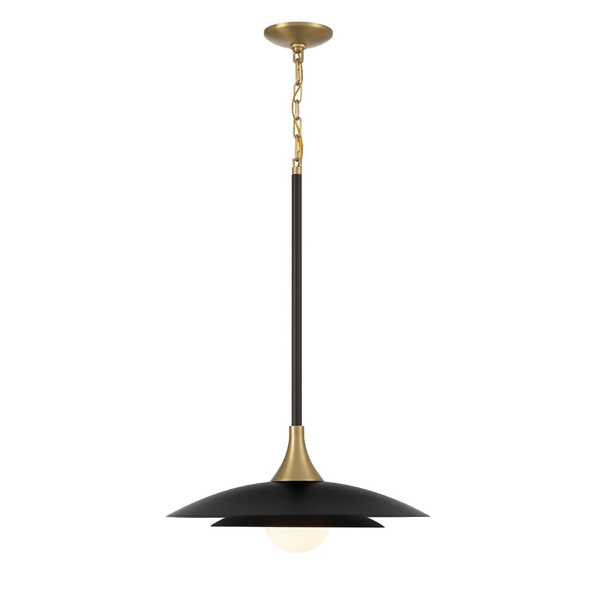 Quintiesse Welsh Pendant Light - Matte Black