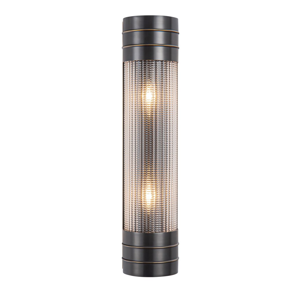Quintiesse Willard 2 Light Linear Wall Light - Urban Bronze