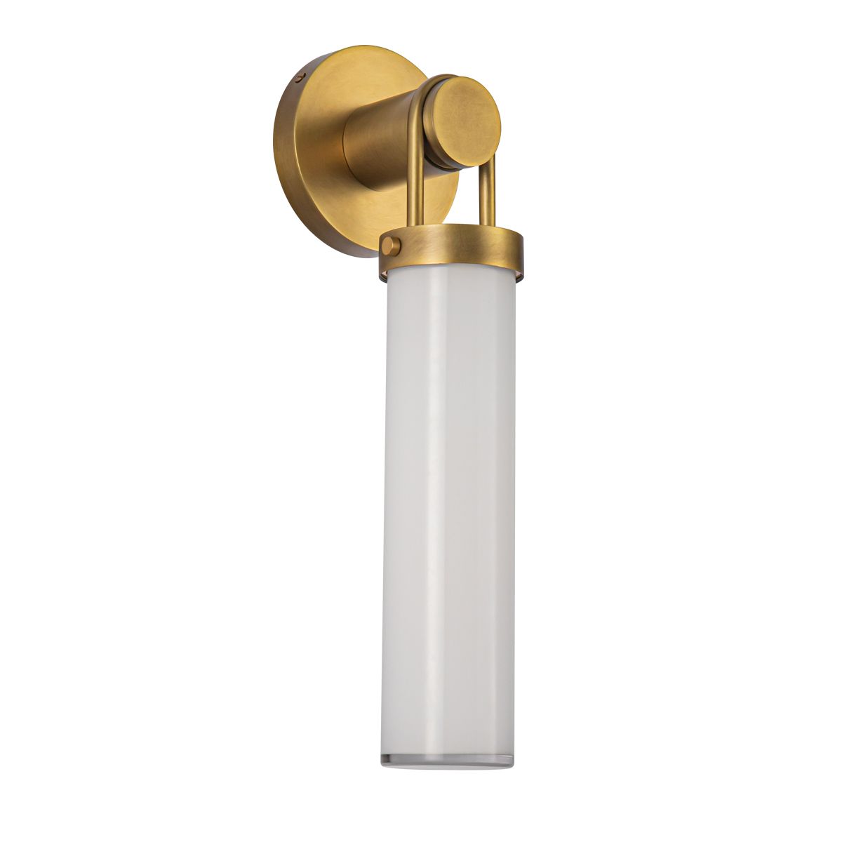 Quintiesse Wynwood 1 Light Wall Light - Vintage Brass