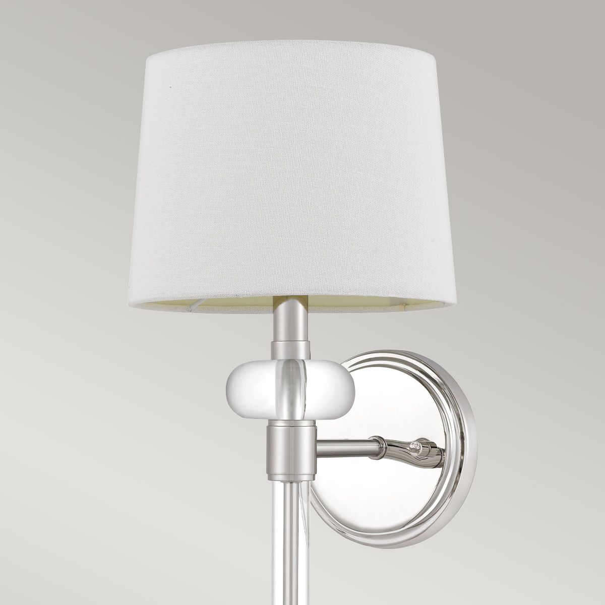 Quoizel Barbour Single Wall Light - Polished Nickel