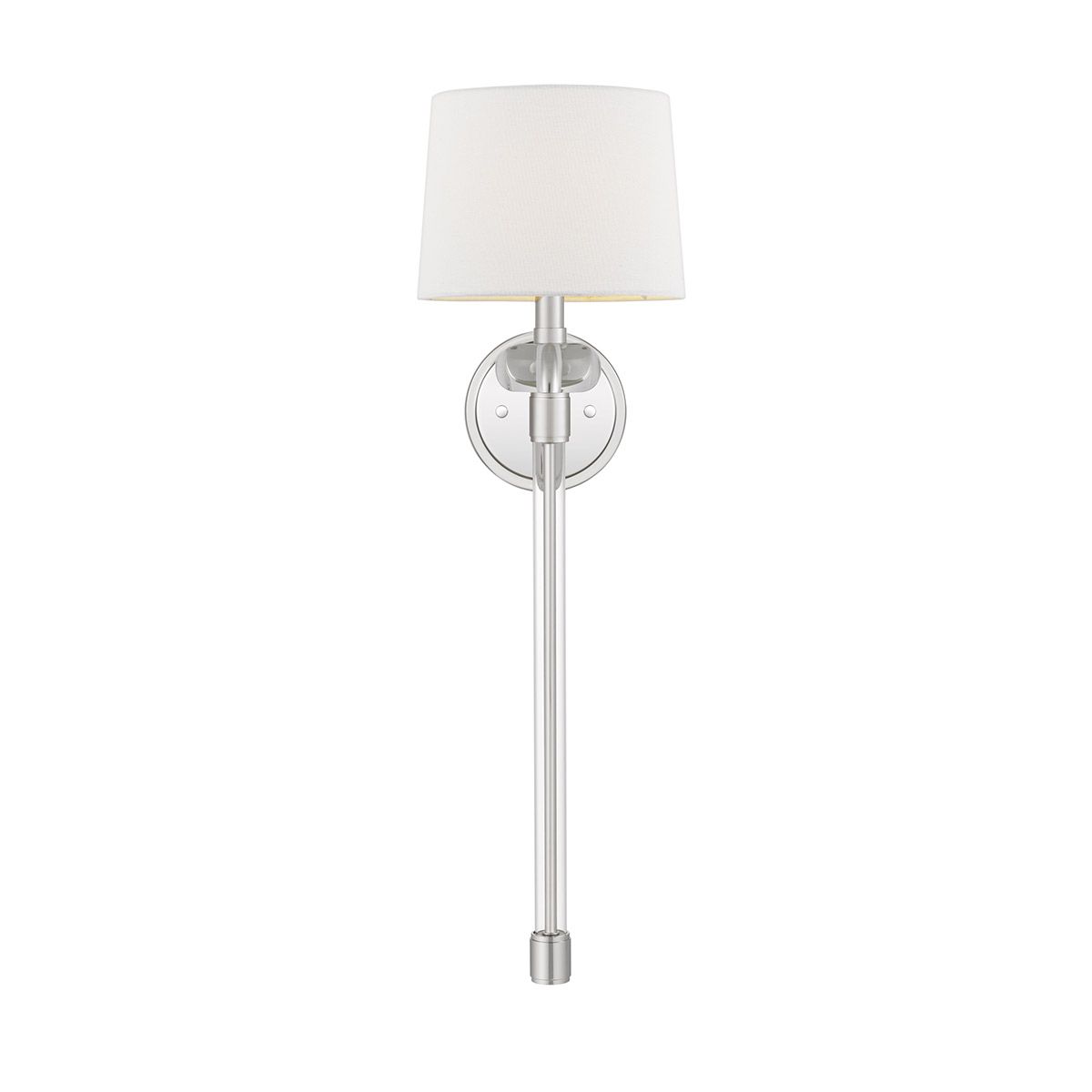 Quoizel Barbour Single Wall Light - Polished Nickel