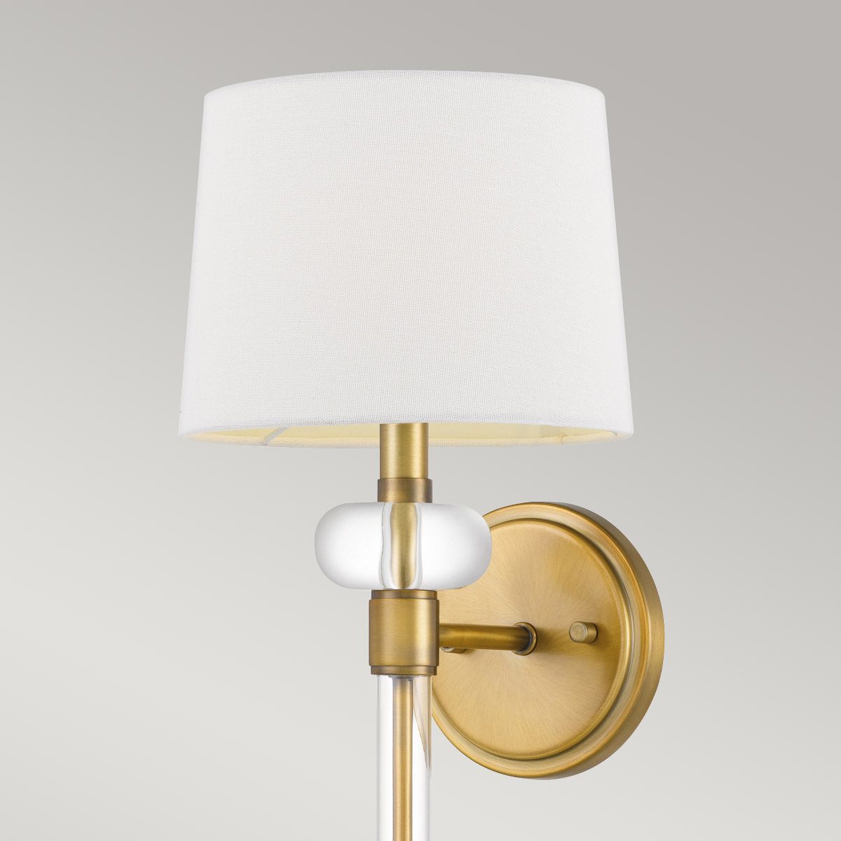 Quoizel Barbour Single Wall Light - Weathered Brass