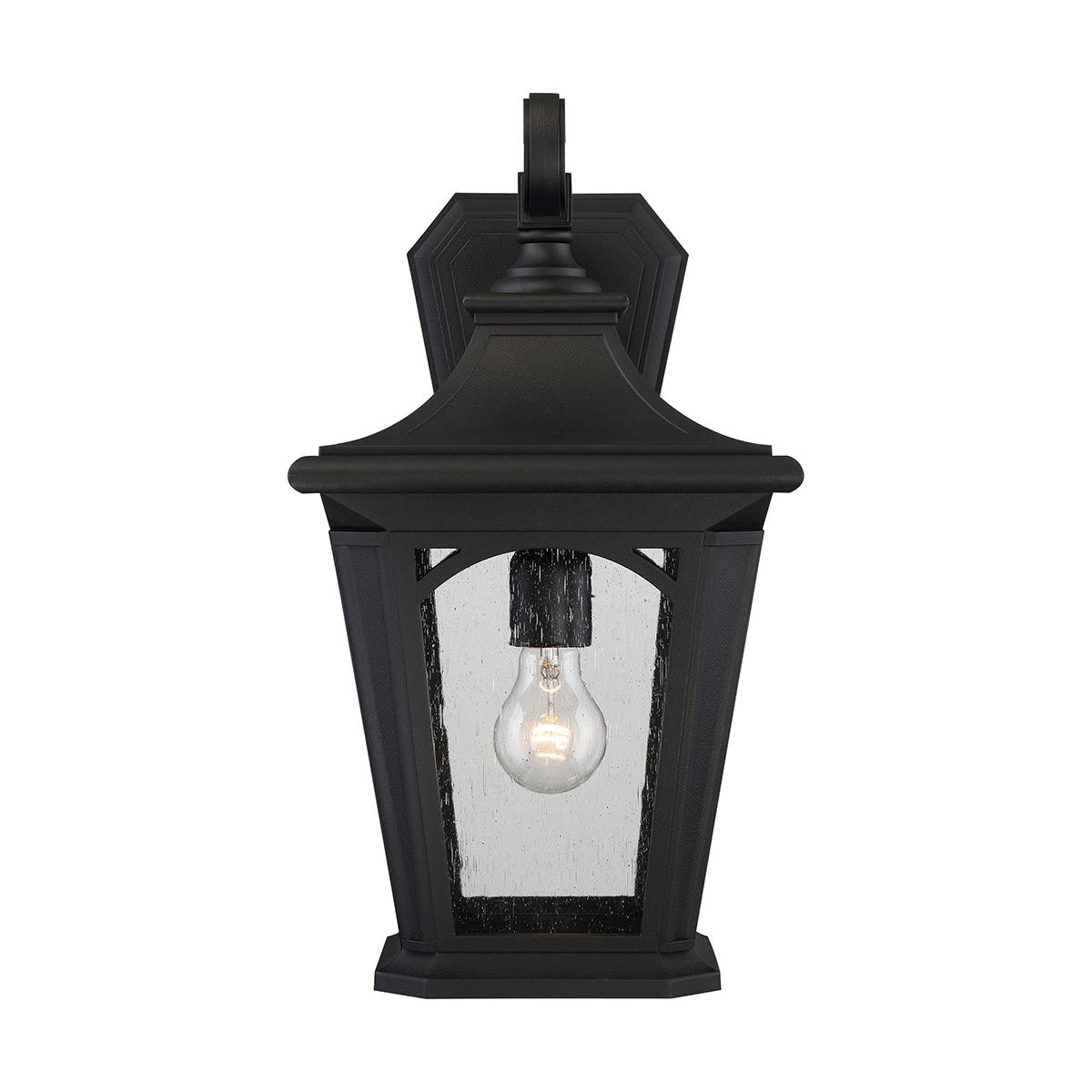 Quoizel Bedford Single Large Wall Lantern - Mystic Black