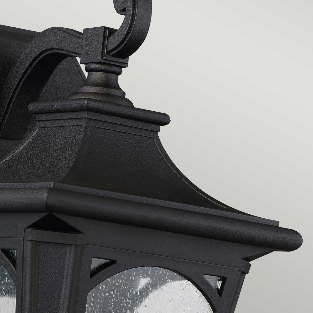 Quoizel Bedford Single Medium Wall Lantern - Mystic Black