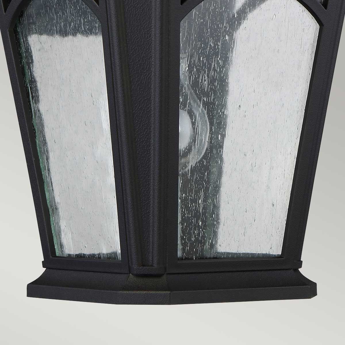 Quoizel Bedford Single Medium Wall Lantern - Mystic Black