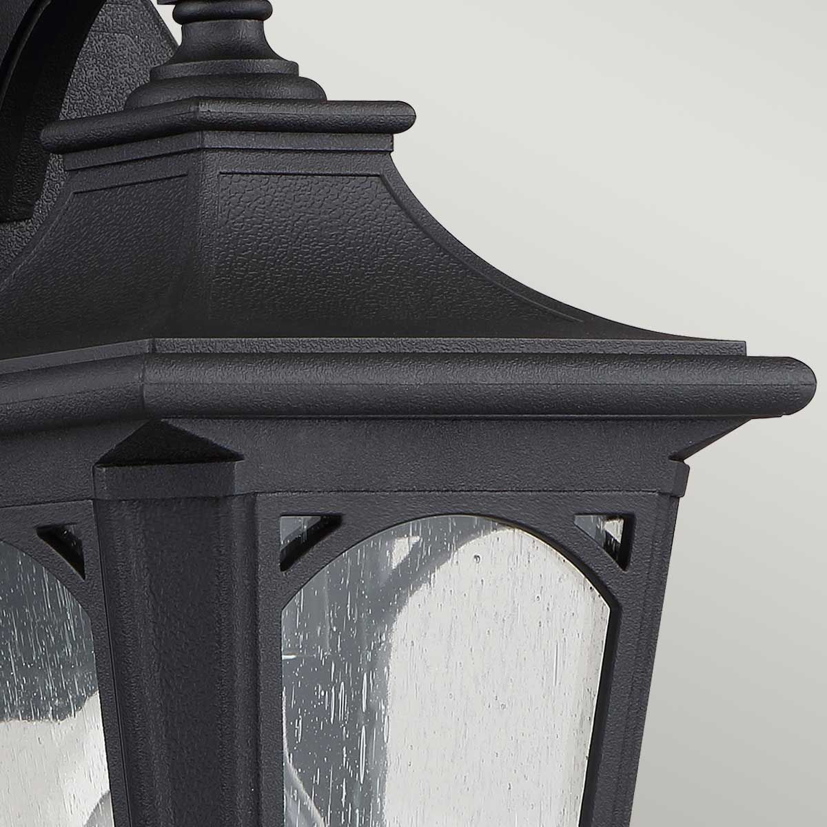 Quoizel Bedford Single Small Wall Lantern - Mystic Black