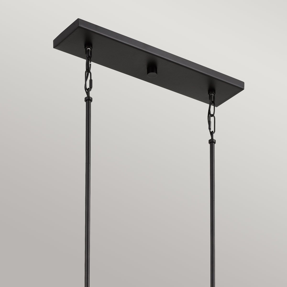 Quoizel Bismarck 5 Light Linear Pendant - Earth Black